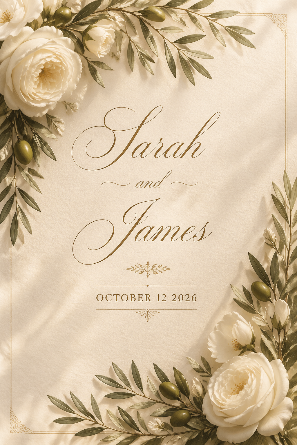 Wedding invitation video sample